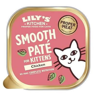 Lily&apos;s Kitchen Paté met Kip Kitten natvoer 19 x 85 gram