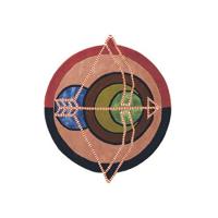Ted Baker - Zodiac Sagittarius 161905 - 200 rond Vloerkleed - thumbnail