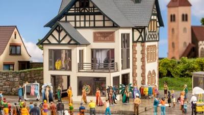 NOCH 66501 H0 Mode-winkel met micro-motion mode-show NOCH 66501 H0 Mode-winkel met micro-motion mode-show