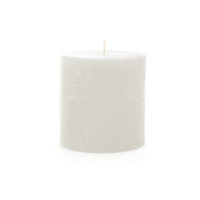 Kaars rustiek 70/70 mm wit Spaas - Spaas Kaars rustiek 70/70 mm wit Spaas - Spaas