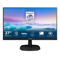 Philips 273V7QDAB - 27-inch FHD-monitor, 75 Hz, 4 ms, IPS, luidsprekers, slim beeld, smalle rand, LowBlue-modus (1920 x 1080, 250 cd/m², HDMI/VGA/DVI) - thumbnail