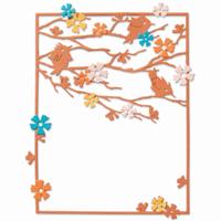 Sizzix • thinlits die set woodland cardfront 2pcs - thumbnail