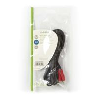 Stereo-Audiokabel | 2x RCA Male - 2x RCA Male | 3,0 m | Zwart - thumbnail