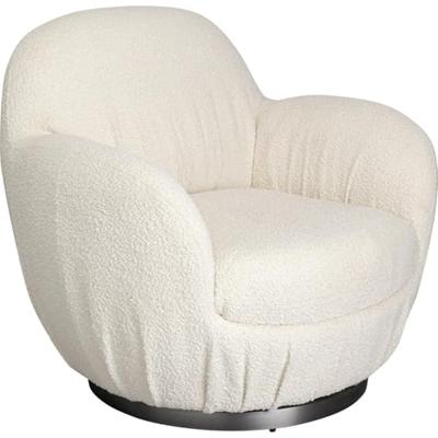 Kare Draaifauteuil Nube Boucle