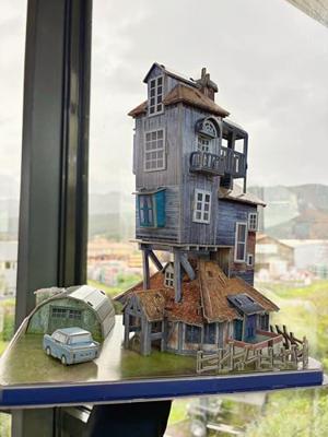 3D-puzzel - Het Nest, het huis van de Weasley's - EXPLORA - 540309 - Harry Potter-licentie - Vanaf 8 jaar