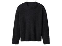 esmara Pluche dames trui (Zwart, L (44-46)) - thumbnail