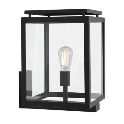 De Vecht XL Muurlamp Zwart met Lichtsensor LED De Vecht XL Muurlamp Zwart met Lichtsensor LED