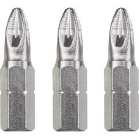 Schroefbit pozidrive Nr. 3 25 mm 1/4 inch 3 stuks kaart Eurofix - Eurofix - thumbnail