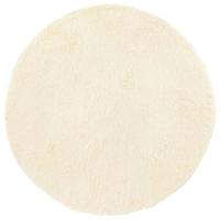 Hoogpolig vloerkleed NAVARRA 120x120 cm polyester crmekleurig - thumbnail