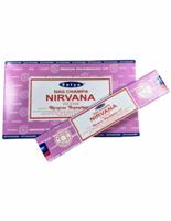 Satya Nirvana wierook 12 pakjes 15 gram per pakje - thumbnail