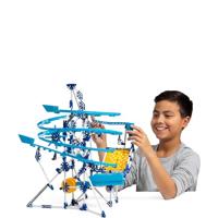 K&apos;Nex knikkerbaan met motor, 504dlg. - thumbnail