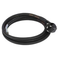 Xavax Apparaataansluitkabel met Haakse Krachtstroomstekker - thumbnail