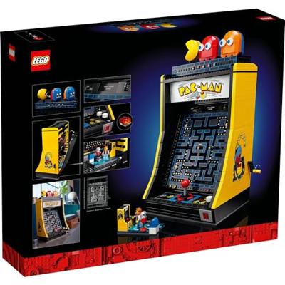 LEGO 10323 Icons PAC-MAN Arcadespel, modelkit voor volwassenen om te bouwen, gamemachine met personages