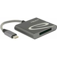 DeLOCK 91746 geheugenkaartlezer Antraciet USB 3.0 (3.1 Gen 1) Type-C - thumbnail