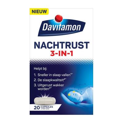 Davitamon Nachtrust 3-in-1 20 Capsules Davitamon Nachtrust 3-in-1 20 Capsules