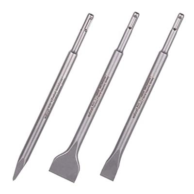 Wolfcraft Beitelset | 3-delig | Met SDS-plus schacht | 1 set - 7914000 Wolfcraft Beitelset | 3-delig | Met SDS-plus schacht | 1 set - 7914000