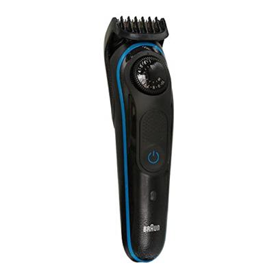Braun BeardTrimmer BT3240 Baardtrimmer, Trimmer En Haartrimmer Voor Mannen, 39 Lengte-instellingen, Zwart/Blauw Braun BeardTrimmer BT3240 Baardtrimmer, Trimmer En Haartrimmer Voor Mannen, 39 Lengte-instellingen, Zwart/Blauw