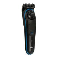 Braun BeardTrimmer BT3240 Baardtrimmer, Trimmer En Haartrimmer Voor Mannen, 39 Lengte-instellingen, Zwart/Blauw - thumbnail