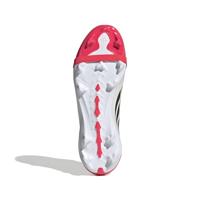 adidas Predator League FT Gras Voetbalschoenen (FG) Kids Rood Wit Zwart - thumbnail