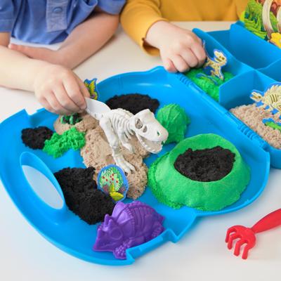 Kinetic Sand T-rex dinokoffer
