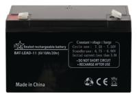 HQ - Hq Bat-lead-11 Loodaccu 6 V 10 Ah - thumbnail