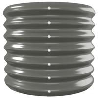 Plantenbak 332x40x36 cm gepoedercoat staal grijs - thumbnail