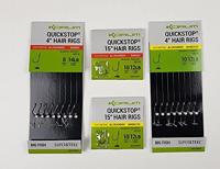 Korum Big Fish 10Cm Quickstops Hair Rigs Barbed 8st. Size 12 - thumbnail
