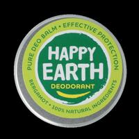 Happy Earth 100% Natural Deo Balm Bergamot - thumbnail