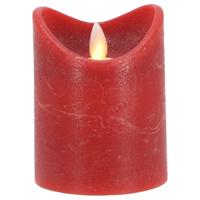 Daily Home LED Kaars 7.5x10 cm Rood - thumbnail