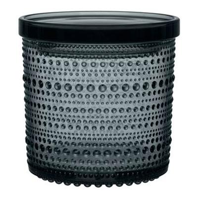 Iittala Kastehelmi Voorraadpot 11,4 cm donkergrijs
