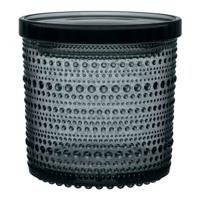 Iittala Kastehelmi Voorraadpot 11,4 cm donkergrijs - thumbnail