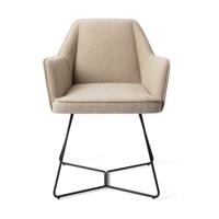 Jesper Home Tome eetkamerstoel Great Greige beehive black - thumbnail