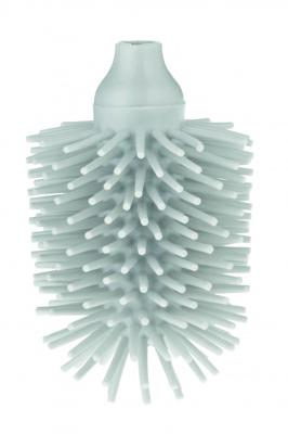 Kela toiletborstel La Brosse 8 x 12,5 cm siliconen grijs