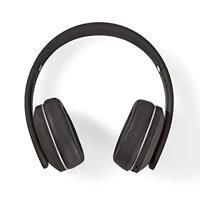 Draadloze Over-ear Koptelefoon - Maximale batterijduur: 24 uur - Ingebouwde microfoon - Drukbediening - Ondersteuning voor spraakbesturing - Volumebediening - Inclusief reiskoffer - Grijs/Zwart - thumbnail