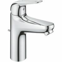 GROHE Swift QuickFix Wastafelkraan - m-size - met trekwaste - chroom 24328001 - thumbnail
