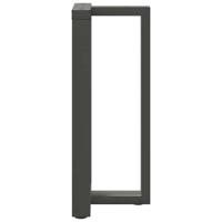 Bartafelpoten 2 st T-vormig 40x35x(90-91) cm staal antraciet - thumbnail