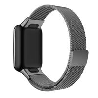 Milanese bandje - Space grey - Xiaomi Smart Band 7 Pro - thumbnail