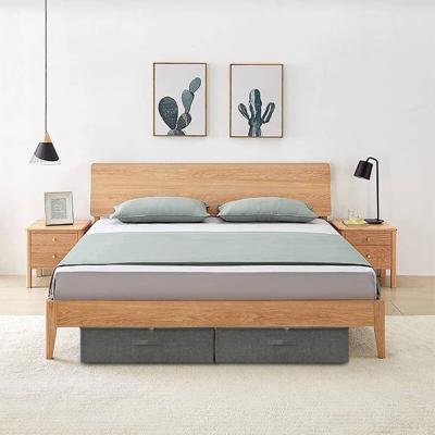 VidaXL Opbergboxen 2 st 70x40x18 cm stof antracietkleurig VidaXL Opbergboxen 2 st 70x40x18 cm stof antracietkleurig