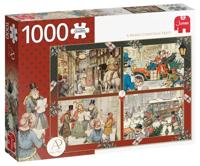 Puzzel xmas vrolijk kerstfeest 1000 st. Plenty Gifts Spellen - Plenty gifts spellen - thumbnail