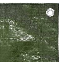 VidaXL Dekzeil 180 g/m² 2x3 m hdpe groen - thumbnail