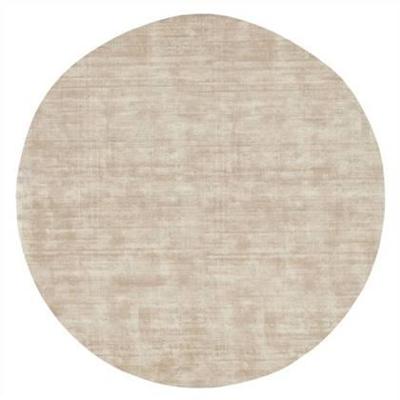 MUST Living Rond Vloerkleed 'La Belle' 250cm, kleur Beige