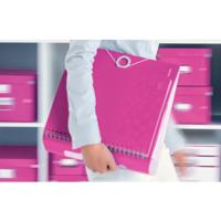 Ordner Leitz WOW active 180° 80mm PP A4 roze | 10 stuks - thumbnail