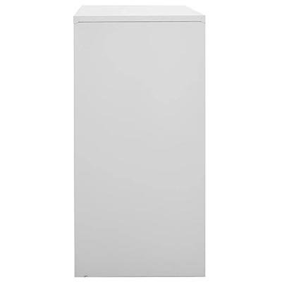 Lockerkast 90x45x92,5 cm staal lichtgrijs Lockerkast 90x45x92,5 cm staal lichtgrijs