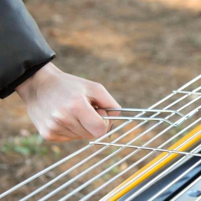 Barbecue Draagbare Aktive Staal 89 x 32 x 22 cm Geel