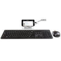 StarTech.com 3-poorts USB 3.0 hub voor laptops en Windows-gebaseerde tablets met snellaadpoort en apparaatstandaard, wit - thumbnail