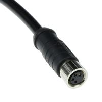 Amphenol M8S-04BFFM-SL7A01 M SERIES 4 polig connector female molded FE - 1 meter - thumbnail