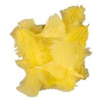 Creativ Company Dons, afm 7-8 cm, ca. 3750 stuk, geel, 500 gr/ 1 doos - thumbnail