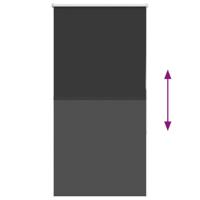 Rolgordijn verduisterend 85x150cm stofbreedte 80,7 cm polyester - thumbnail