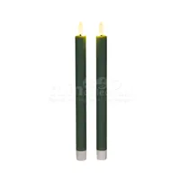 LED Dinerkaars 26cm Jade Groen 2st - thumbnail