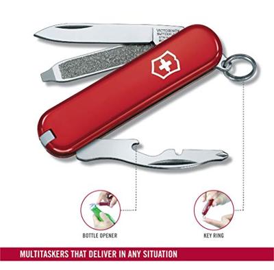 Victorinox Rally 0.6163 Zwitsers zakmes Aantal functies 9 Rood Victorinox Rally 0.6163 Zwitsers zakmes Aantal functies 9 Rood